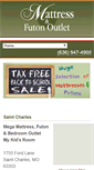 Mobile Screenshot of mattressandfutonoutlet.com